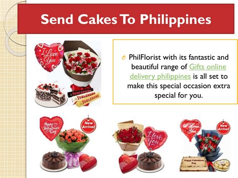 Send Cakes to Philippines .